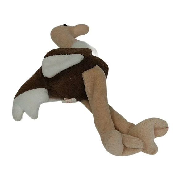 Ty Beanie Babies Plush Stretch Ostrich 1997 Vintage Brown Tan 11.5 inch Toy - Picture 4 of 6